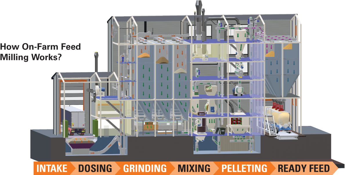 How On-Farm Feed Milling Works?